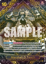 Variant art for Marshall.D.Teach (OP09-093_p4)
