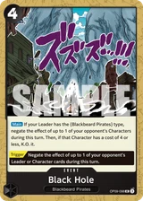 Card art for Black Hole (OP09-098_r1)