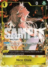 Card art for Nico Olvia (OP09-106_p4)