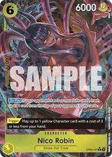 Card art for Nico Robin (OP09-107_p1)