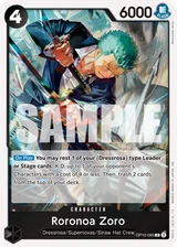 Card art for Roronoa Zoro (OP10-095_r1)