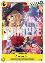Card art for Cavendish (OP10-105_r1)