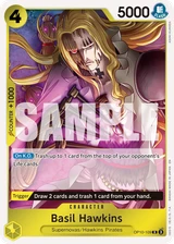 Card art for Basil Hawkins (OP10-109_r1)