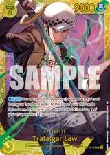 Card art for Trafalgar Law (OP10-119_r1)
