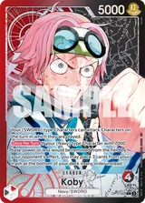 Card art for Koby (OP11-001_p1)