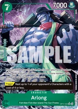 Card art for Arlong (OP11-023_p1)