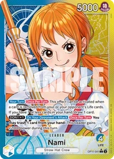 Variant art for Nami (OP11-041_p1)
