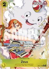 Card art for Zeus (OP11-106_p1)