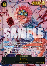 Card art for Koby (OP11-119_p1)