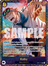 Card art for Koby (OP11-119_p2)