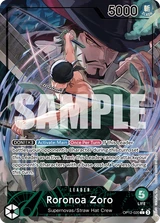 Card art for Roronoa Zoro (OP12-020_p1)