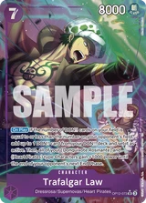 Card art for Trafalgar Law (OP12-073_p1)
