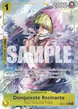 Card art for Donquixote Rosinante (OP12-108_p1)