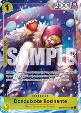 Card art for Donquixote Rosinante (OP12-108_p2)