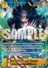 Card art for Bartholomew Kuma (OP12-119_p2)