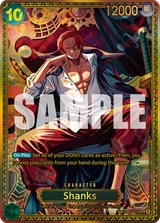 Card art for Shanks (OP13-028_p2)
