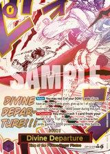 Card art for Divine Departure (OP13-076_p1)