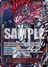 Card art for St. Ethanbaron V. Nusjuro (OP13-080_p2)