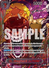 Card art for St. Shepherd Ju Peter (OP13-084_p2)