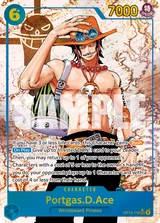 Card art for Portgas.D.Ace (OP13-119_p1)