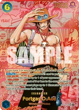 Card art for Portgas.D.Ace (OP13-119_p3)