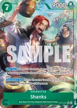 Card art for Shanks (OP14-027_p1)