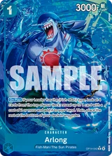 Card art for Arlong (OP14-042_p1)