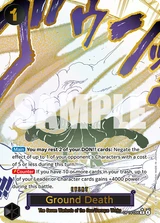 Variant art for Ground Death (OP14-096_p1)