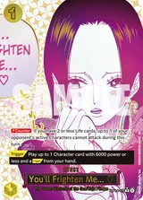 Card art for You&#39;ll Frighten Me... ♡ (OP14-118_p1)