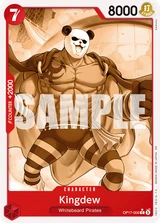 Card art for Kingdew (OP17-006_p1)