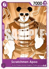 Card art for Scratchmen Apoo (OP17-070_p1)