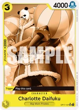 Card art for Charlotte Daifuku (OP17-107_p1)