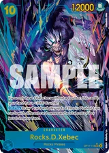 Card art for Rocks.D.Xebec (OP17-118_p1)