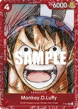 Card art for Monkey.D.Luffy (P-022_p1)