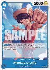 Card art for Monkey.D.Luffy (P-055_r1)