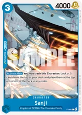 Card art for Sanji (P-068_r1)