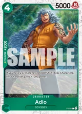 Card art for Adio (P-078_p6)