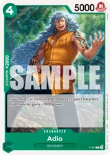 Card art for Adio (P-078_r1)