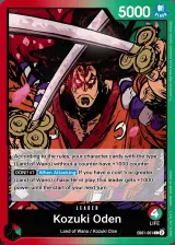 Kouzuki Oden leader card