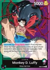 Monkey.D.Luffy leader card