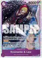 Card art for Rosinante &amp; Law (EB04-038)