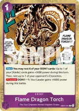 Card art for Flame Dragon Torch (EB04-040)
