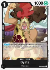 Card art for Gyats (OP04-080)