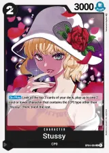 Card art for Stussy (OP04-084)