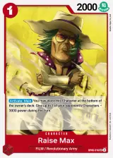 Card art for Raise Max (OP06-016)