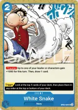 Card art for White Snake (OP06-059)