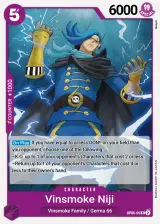 Card art for Vinsmoke Niji (OP06-065)