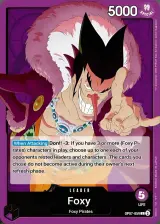 Foxy leader card