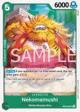 Card art for Nekomamushi (OP08-028)