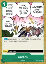 Card art for Garchu (OP08-037)